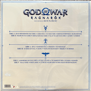 GOD OF WAR RAGNAROK OST VINILO