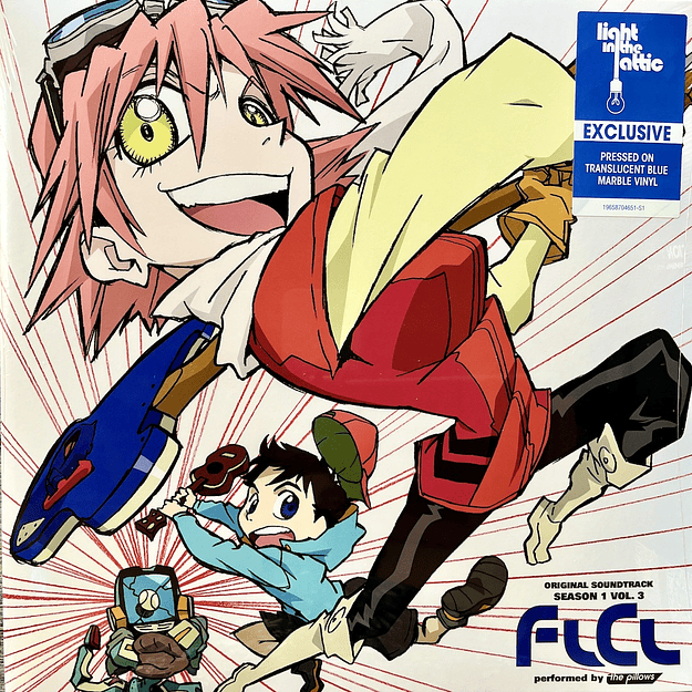 FLCL Furi Kuri Season 1 Vol. 3 Original Soundtrack Vinilo The Pillows 1