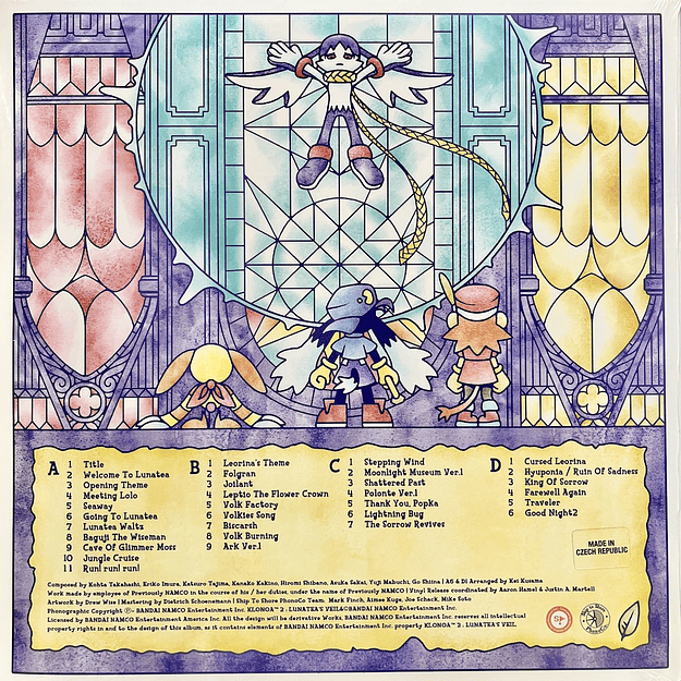 Vinilo Klonoa 2: Lunatea’s Veil Original Video Game Soundtrack 2LP 3