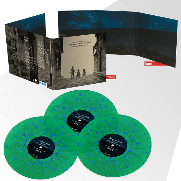 Shingeki no Kyojin Attack On Titan Season 3 Original Soundtrack HIROYUKU SAWANO Vinilo 2
