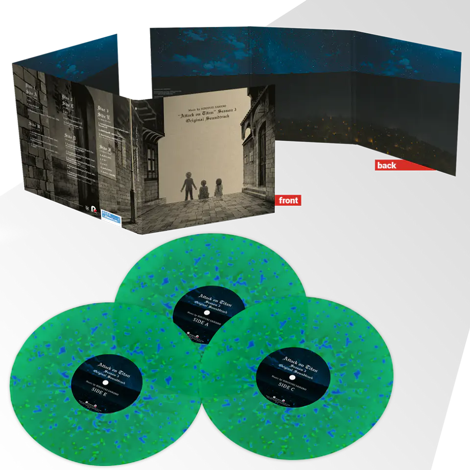 Shingeki no Kyojin Attack On Titan Season 3 Original Soundtrack HIROYUKU SAWANO Vinilo 2