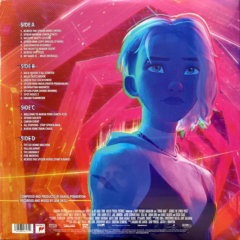 SPIDER-MAN: ACROSS THE SPIDER-VERSE OST Vinilo (PREVENTA) 3