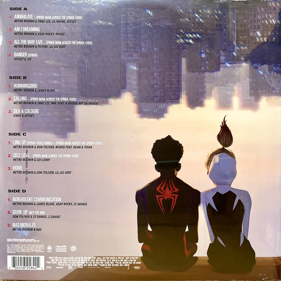 METRO BOOMIN PRESENTS SPIDER-MAN: ACROSS THE SPIDER-VERSE Vinilo  3