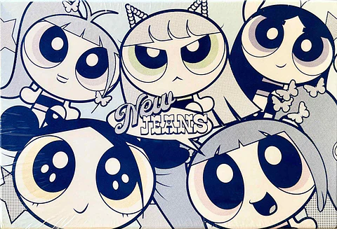 NEWJEANS GET UP: 2ND EP THE POWERPUFF GIRLS X NJ BOX VER CD