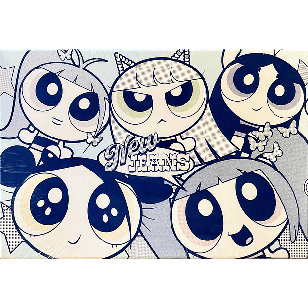 NEWJEANS GET UP: 2ND EP THE POWERPUFF GIRLS X NJ BOX VER CD 1