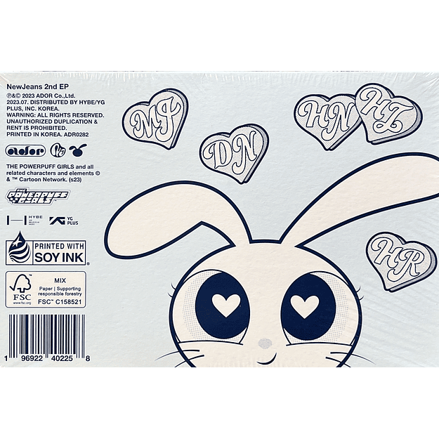 NEWJEANS GET UP: 2ND EP THE POWERPUFF GIRLS X NJ BOX VER CD 2