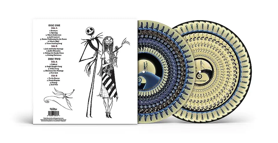 Vinilo Nightmare Before Christmas Ost Zoetrope Picture 2LP 3