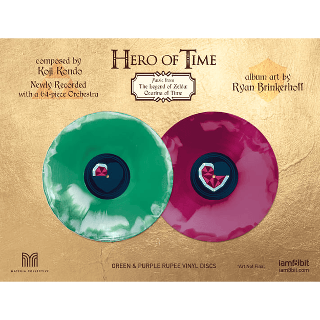 Vinilo Hero Of Time Music From The Legend Of Zelda Ocarina Of Time 2LP 4