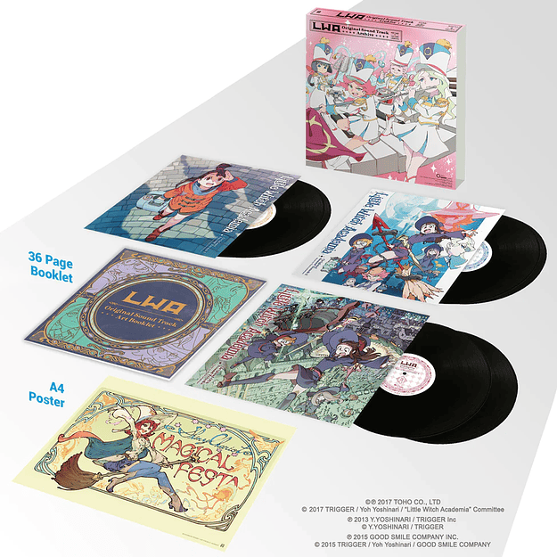 Little Witch Academia Original Soundtrack - Archive Vinilo (PREVENTA) 3