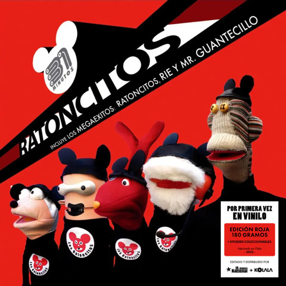 31 Minutos – Ratoncitos Vinilo 1