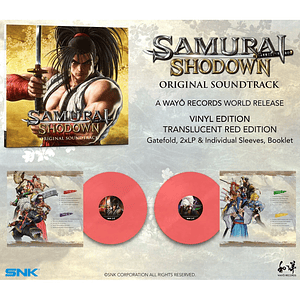 Samurai Shodown OST Limited Vinilo