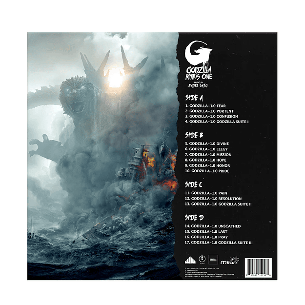 Godzilla-1.0 OST Vinilo (PREVENTA) 4