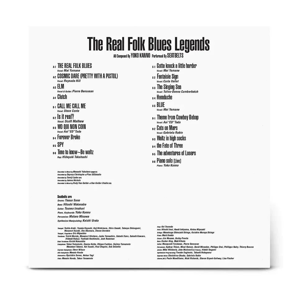 Cowboy Bebop The Real Folk Blue Legends Vinilo  5