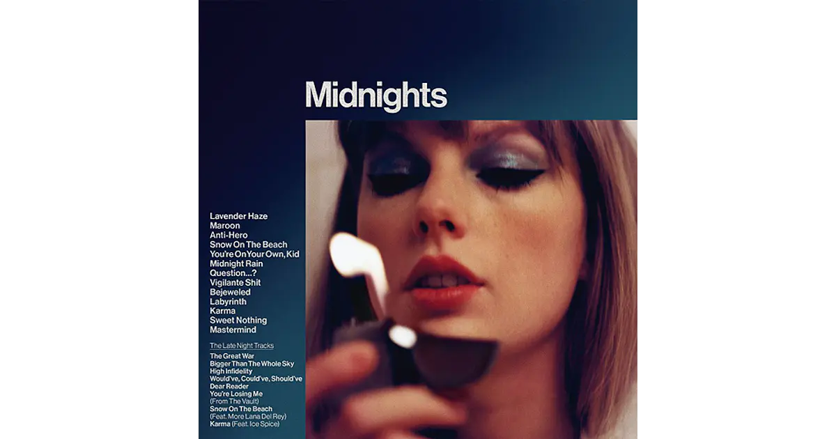 Taylor Swift Midnights Japan the Late Night Edition CD