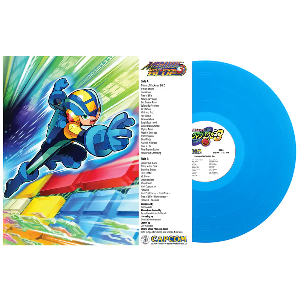 Mega Man Battle Network 3 OST Vinilo 4