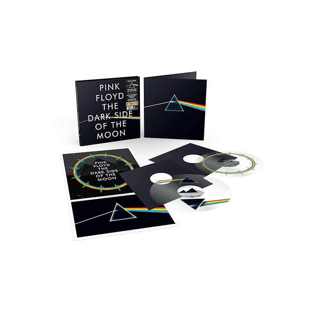 Pink Floyd THE DARK SIDE OF THE MOON  50th Anniversary Edition CLEAR UV Vinilo  2