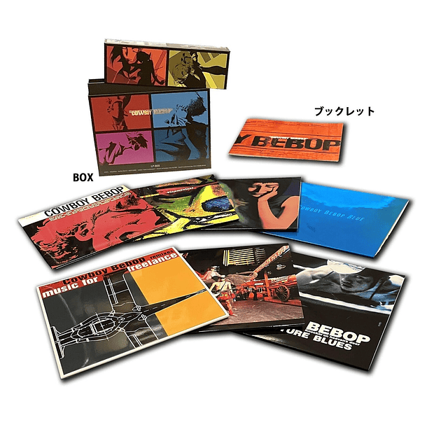 The Seatbelts Cowboy Bebop 11 LP Box Set Vinilo (PREVENTA) 3