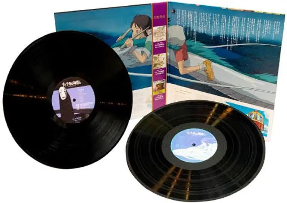 Vinilo Spirited Away Joe Hisaishi El Viaje de Chihiro Ghibli 2LP  3