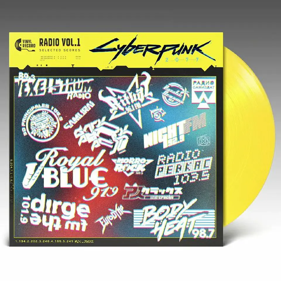 Vinilo Cyberpunk 2077 Radio Volume 1 LP  1