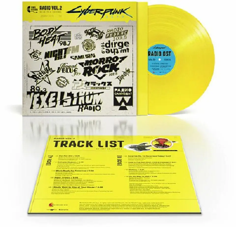 Vinilo Cyberpunk 2077 Radio Volume 2 LP (PREVENTA) 1