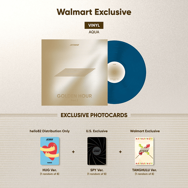 ATEEZ - GOLDEN HOUR : PART.1 - Walmart Vinilo  2