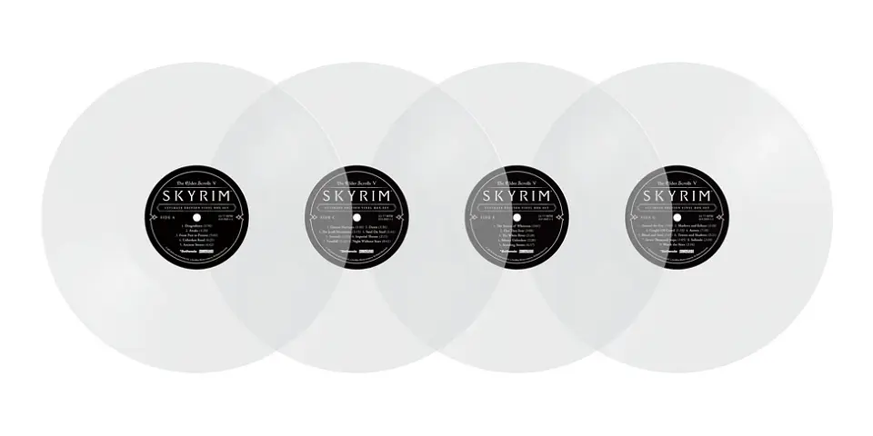 Vinilo The Elder Scrolls V: Skyrim Ultimate Edition Box Set 4LP  5