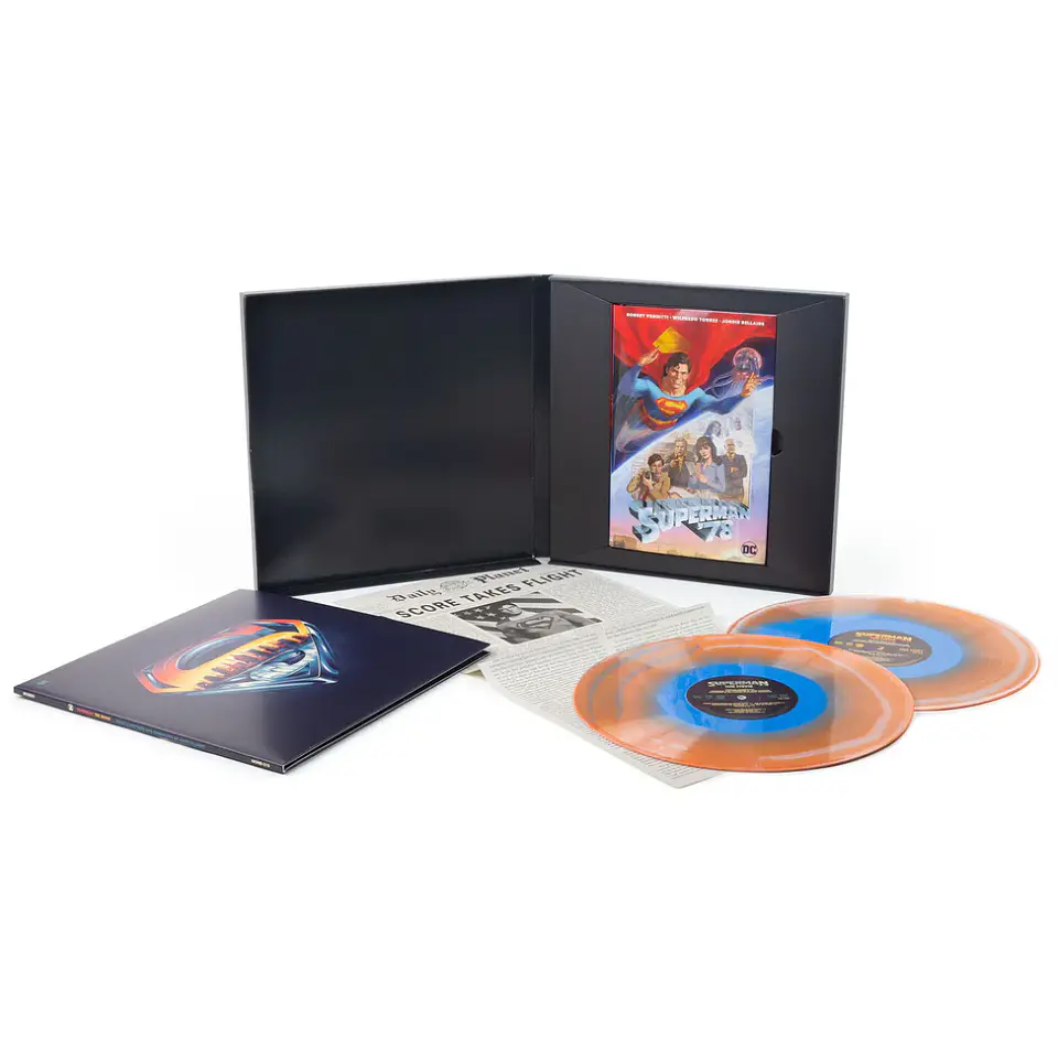 Superman: The Movie Double Vinyl/Book Vinilo (PREVENTA) 3