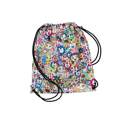 NEWJEANS SUPERNATURAL NJ X MURAKAMI DRAWSTRING BAG VER. CD (PREVENTA)
