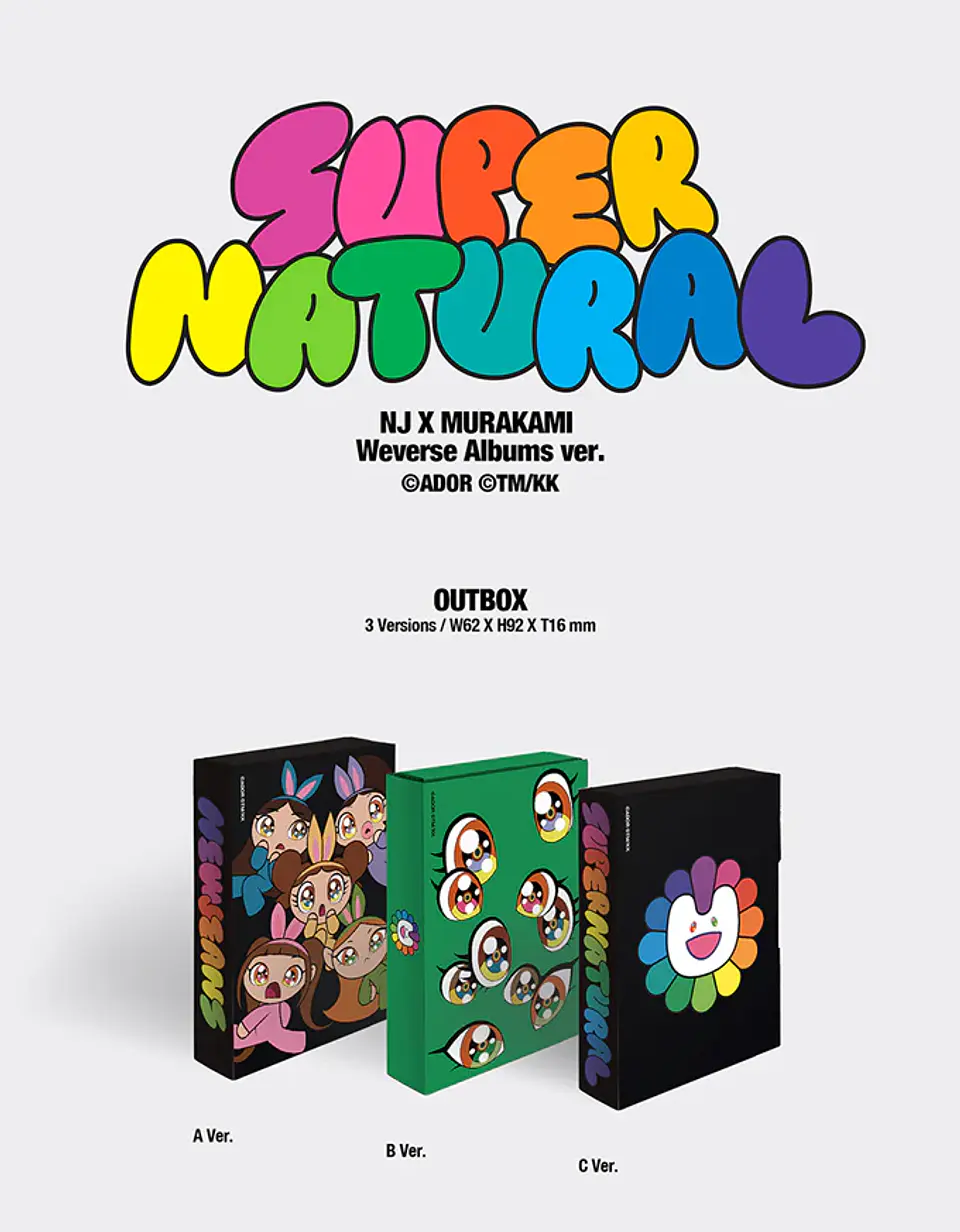 NewJeans Supernatural Weverse Albums ver. CD (PREVENTA) 1