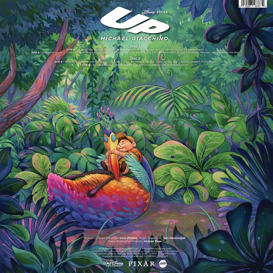 UP Original Motion Picture Soundtrack Vinilo (PREVENTA) 2
