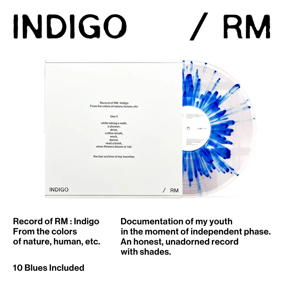 RM (BTS) Indigo Vinilo (PREVENTA) 1