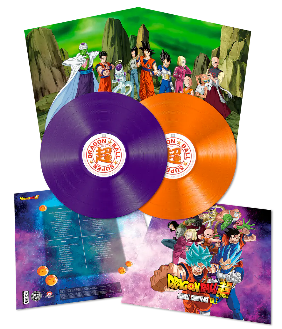 Dragon Ball Super: Original Soundtrack Vol. 2 Vinilo (PREVENTA) 2