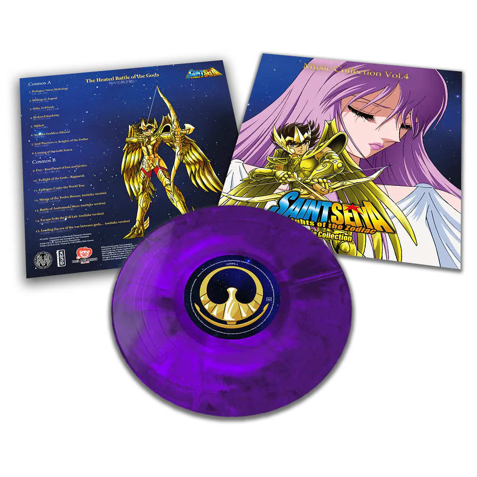 Saint Seiya Music Collection Volume 4 Vinilo (PREVENTA) 1