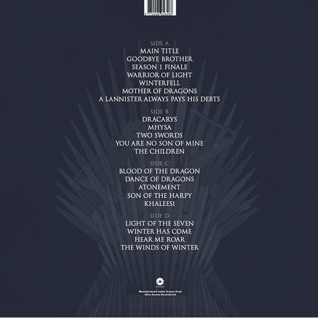 Music of Game of Thrones Vinilo (PREVENTA) 3