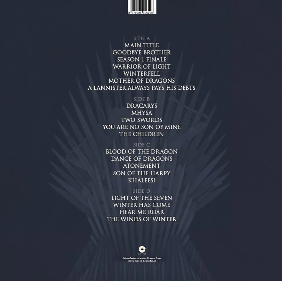 Music of Game of Thrones Vinilo (PREVENTA) 3