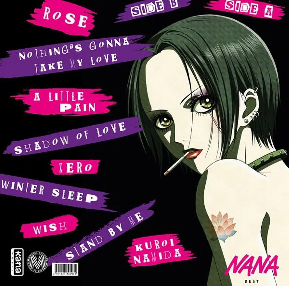 Vinilo Nana Best Black Stones Original Soundtrack LP 3