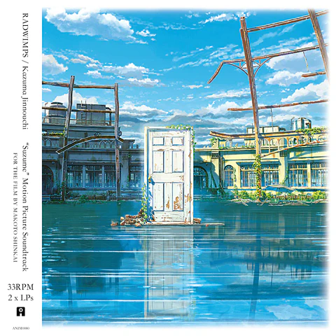 Vinilo Radwimps And Kazuma Jinnouchi Suzume OST 2LP (PREVENTA) 