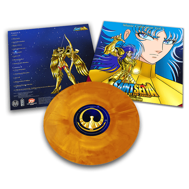 Saint Seiya Music Collection Volume 5 Vinilo (PREVENTA) 1