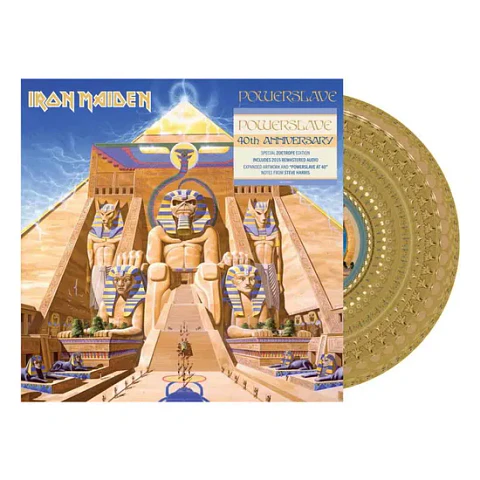 Iron Maiden Powerslave 40th Anniversary Edition Zoetrope Vinilo 