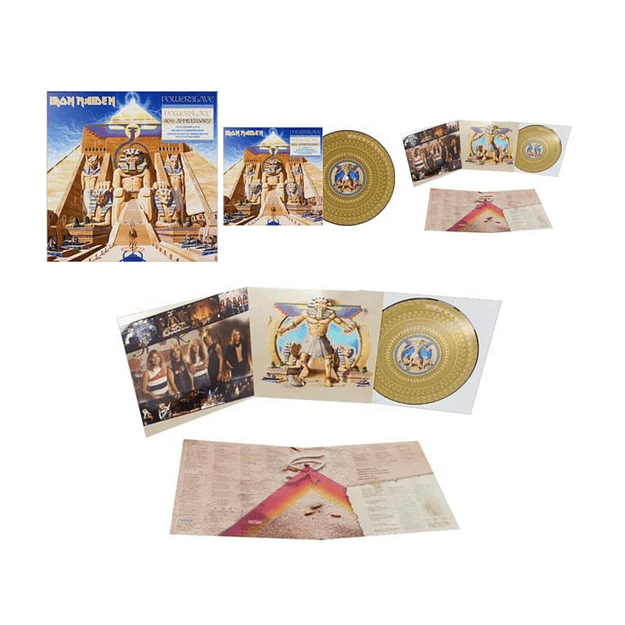 Iron Maiden Powerslave 40th Anniversary Edition Zoetrope Vinilo  3