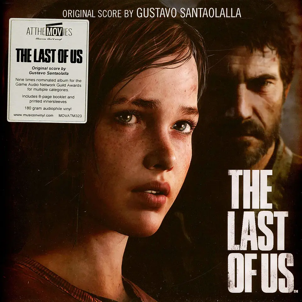 Vinilo The Last of Us Original Score By Gustavo Santaolalla 2LP  2