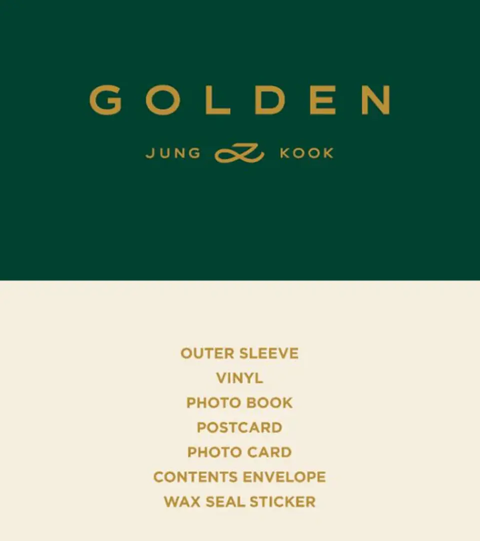 JUNGKOOK (BTS) GOLDEN Vinilo (PREVENTA) 3
