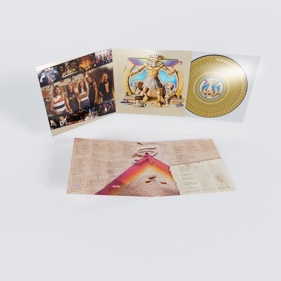 Iron Maiden Powerslave 40th Anniversary Edition Zoetrope Vinilo  4