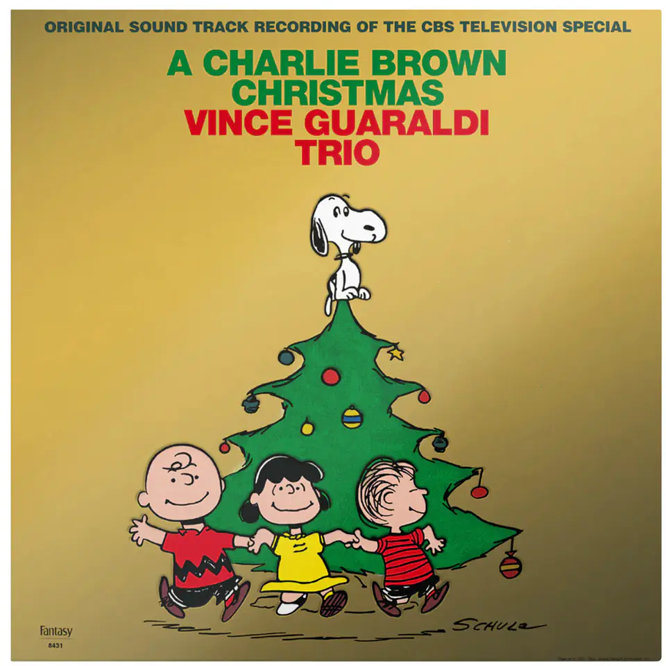Vince Guaraldi Trio A Charlie Brown Snoopy Christmas LP Vinilo  3