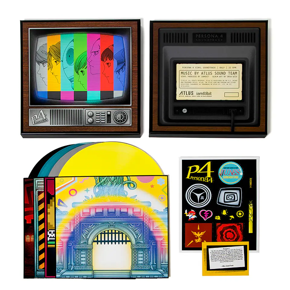 Vinilo  Persona 4 4LP (PREVENTA) 5