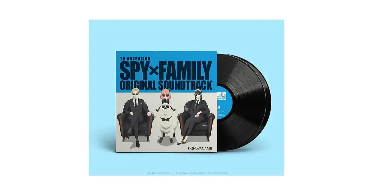 Vinilo SPY X FAMILY (K)NOW_NAME Original Soundtrack Deluxe (