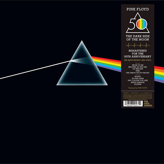 Pink Floyd The Dark Side of The Moon 50 Aniversario Vinilo (PREVENTA) 1