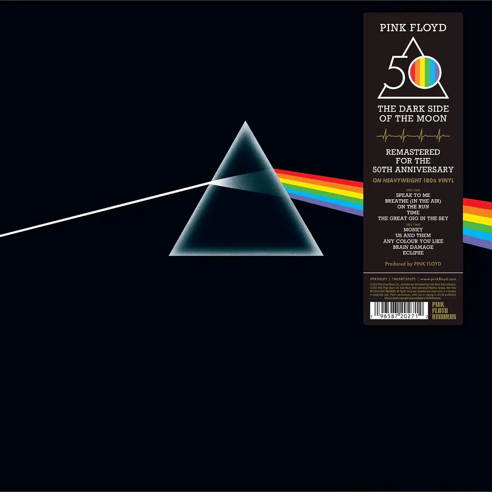 Pink Floyd The Dark Side of The Moon 50 Aniversario Vinilo (PREVENTA) 1