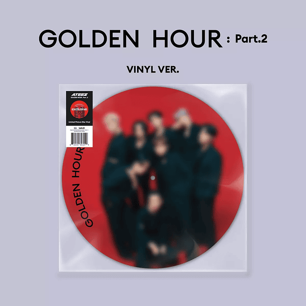 ATEEZ -GOLDEN HOUR : Part 2 Target Exclusive Vinilo (PREVENTA) 1