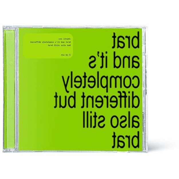 Charli XCX Brat And Its Completely Different But Also Still brat CD 2